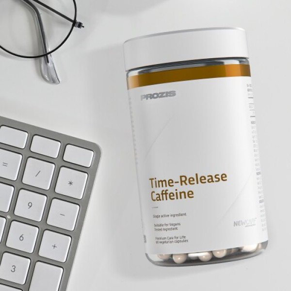 Prozis Time Release Caffeine 60 Vegetal Cápsulas